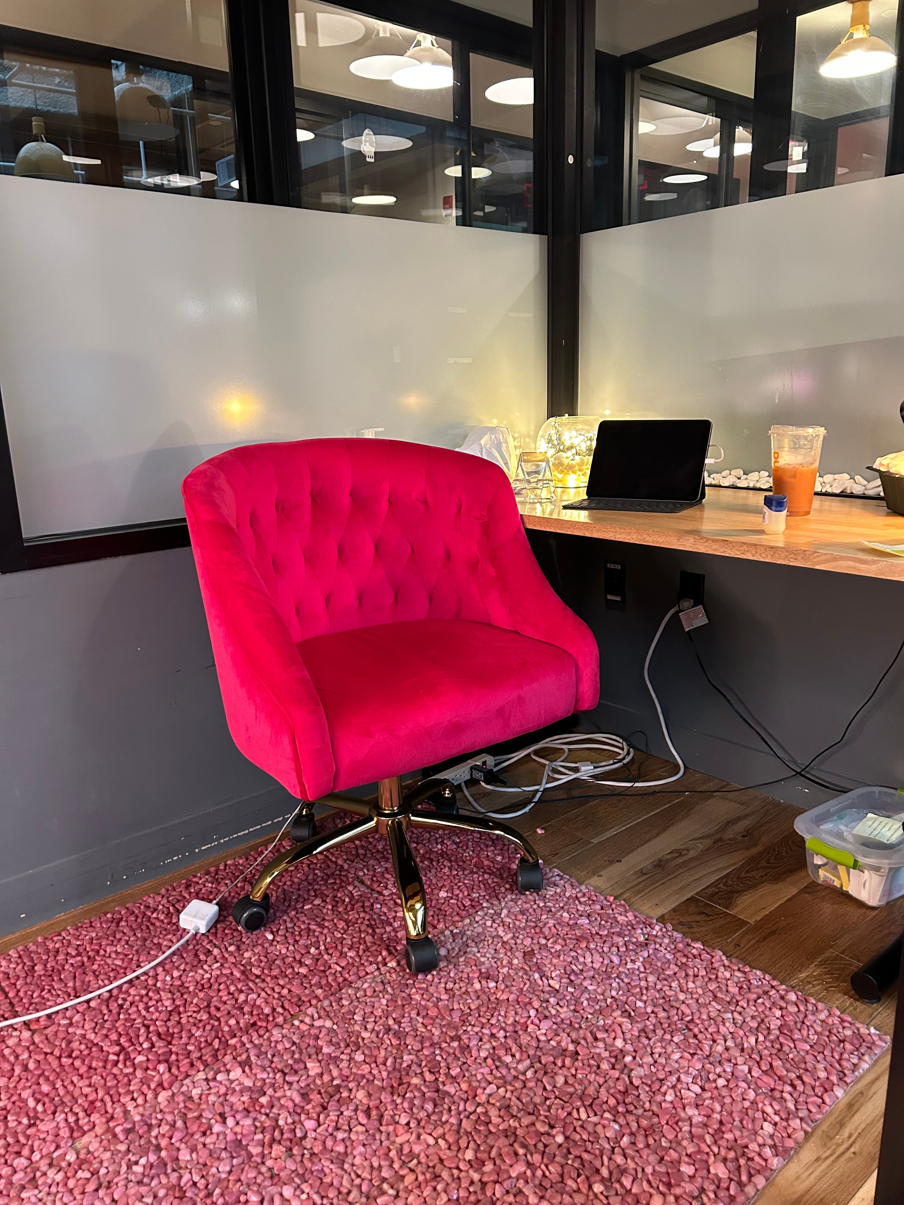Shelly Bauer's writing office